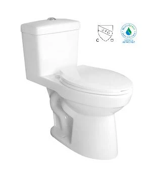 Jednodílná siphonic-WC s vysokým výkonem a snadno{1}}čistým designem